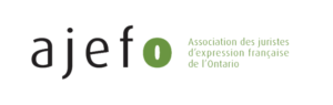Association des juristes d'expression française de l'Ontario logo
