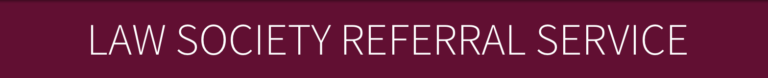 Law Society Referral Service member badge